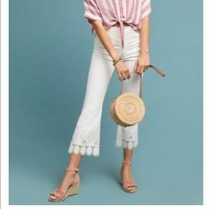 Anthropologie -Pilcro High-Rise Cropped Flare Jean